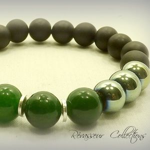 Ninja Turtle Power Gemstone Bracelet (Unisex)